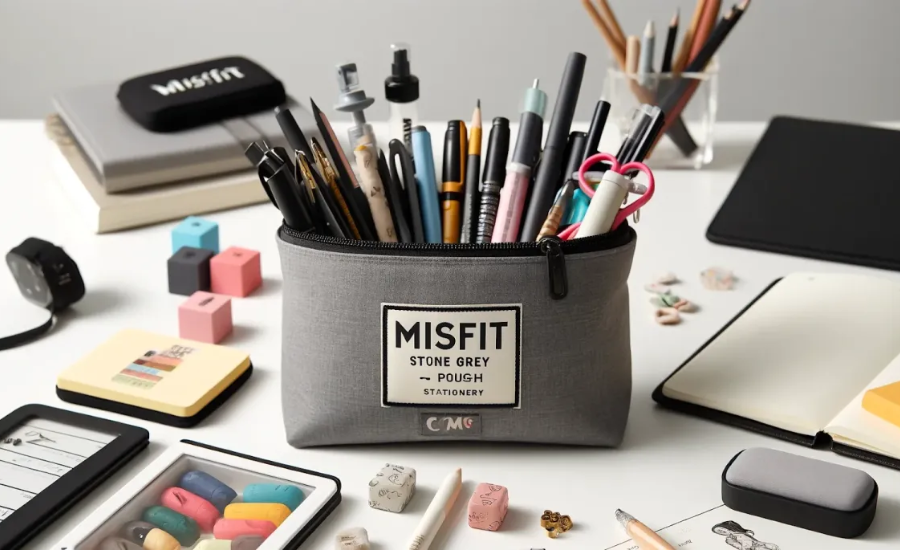 Features Of The Misfit Stone Grey TCMC Pouch